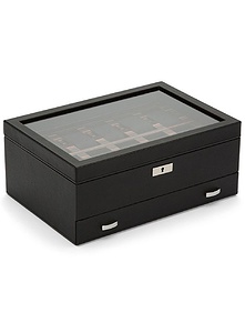 Roadster 10pc Watch Box With Drawer