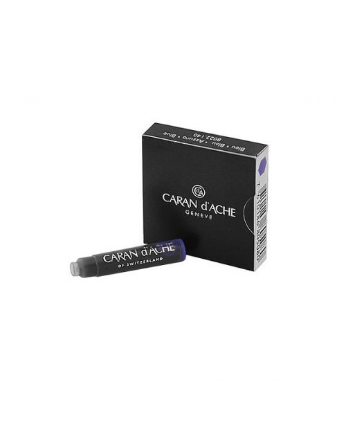  CARAN D’ACHE, Cartridges Blue Fountain Pen, SKU: 8022.140 | watchphilosophy.co.uk