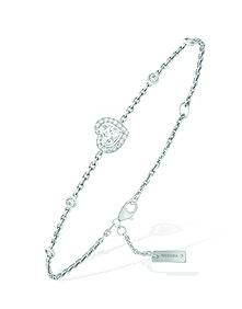 Joy Cœur 0.15ct Diamond White Gold Bracelet