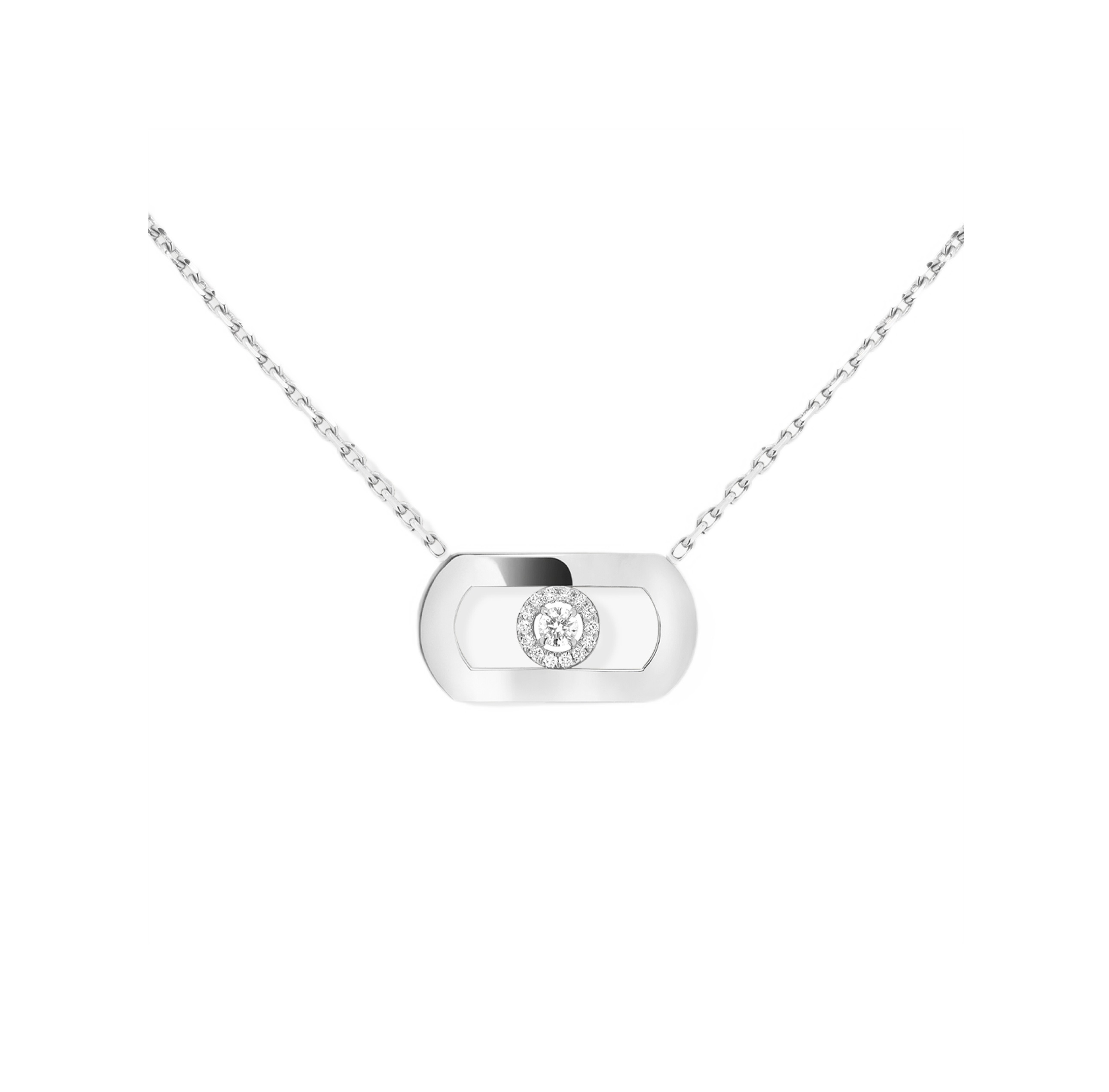 Women Jewellery  MESSIKA, So Move White Gold Diamond Necklace, SKU: 12944-WG | watchphilosophy.co.uk