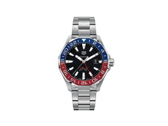 Men's watch / unisex  TAG HEUER, Aquaracer GMT / 43mm, SKU: WAY201F.BA0927 | watchphilosophy.co.uk