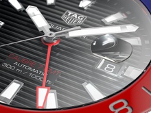 Men's watch / unisex  TAG HEUER, Aquaracer GMT / 43mm, SKU: WAY201F.BA0927 | watchphilosophy.co.uk