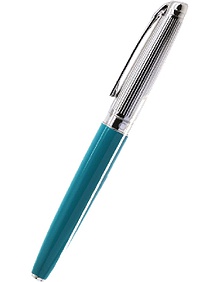 Léman Bicolor Turquoise Roller Pen