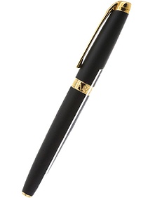 Léman Matt Black Roller Pen