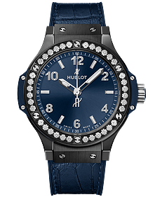 Big Bang Ceramic Blue Diamonds / 38mm