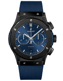 Classic Fusion Ceramic Blue Chronograph / 42mm