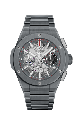 Men's watch / unisex  HUBLOT, Big Bang Integrated Grey Ceramic / 42mm, SKU: 451.FX.6923.FX | watchphilosophy.co.uk