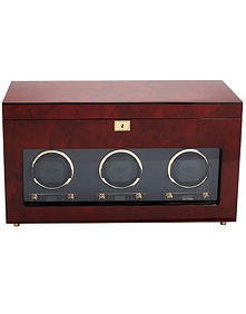 Savoy Triple Watch Winder With Storage