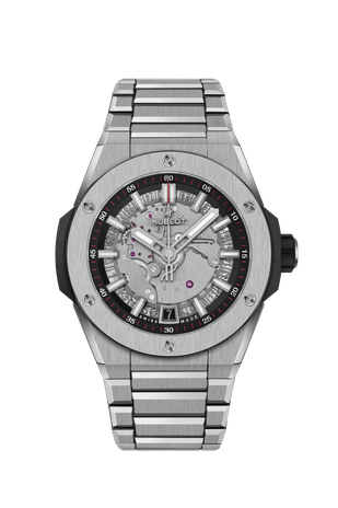 Men's watch / unisex  HUBLOT, Big Bang Integrated Time Only Titanium / 40mm, SKU: 456.NX.0170.NX | watchphilosophy.co.uk