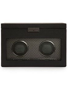 Axis Double Watch Winder With Storage