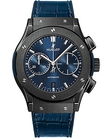 Classic Fusion Ceramic Blue Chronograph / 45mm