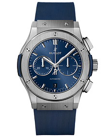 Classic Fusion Chronograph Titanium Blue / 42mm