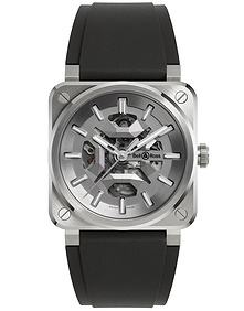 BR 03 Skeleton Grey Steel / 41mm