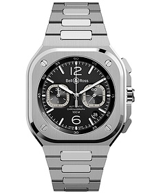 BR 05 Chrono Black Steel / 42mm