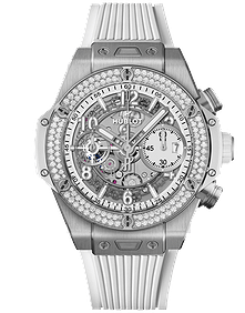 Big Bang Unico Titanium White Diamonds / 42mm