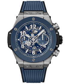 Big Bang Unico Titanium Blue Ceramic / 44mm