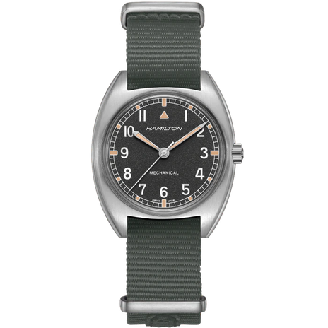 Men's watch / unisex  HAMILTON, Khaki Aviation Pilot Pioneer Mechanical / 36mm x 33mm, SKU: H76419931 | watchphilosophy.co.uk