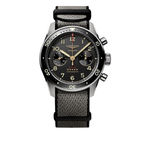 Men's watch / unisex  LONGINES, Spirit Flyback Titanium / 42mm, SKU: L3.821.1.53.2 | watchphilosophy.co.uk