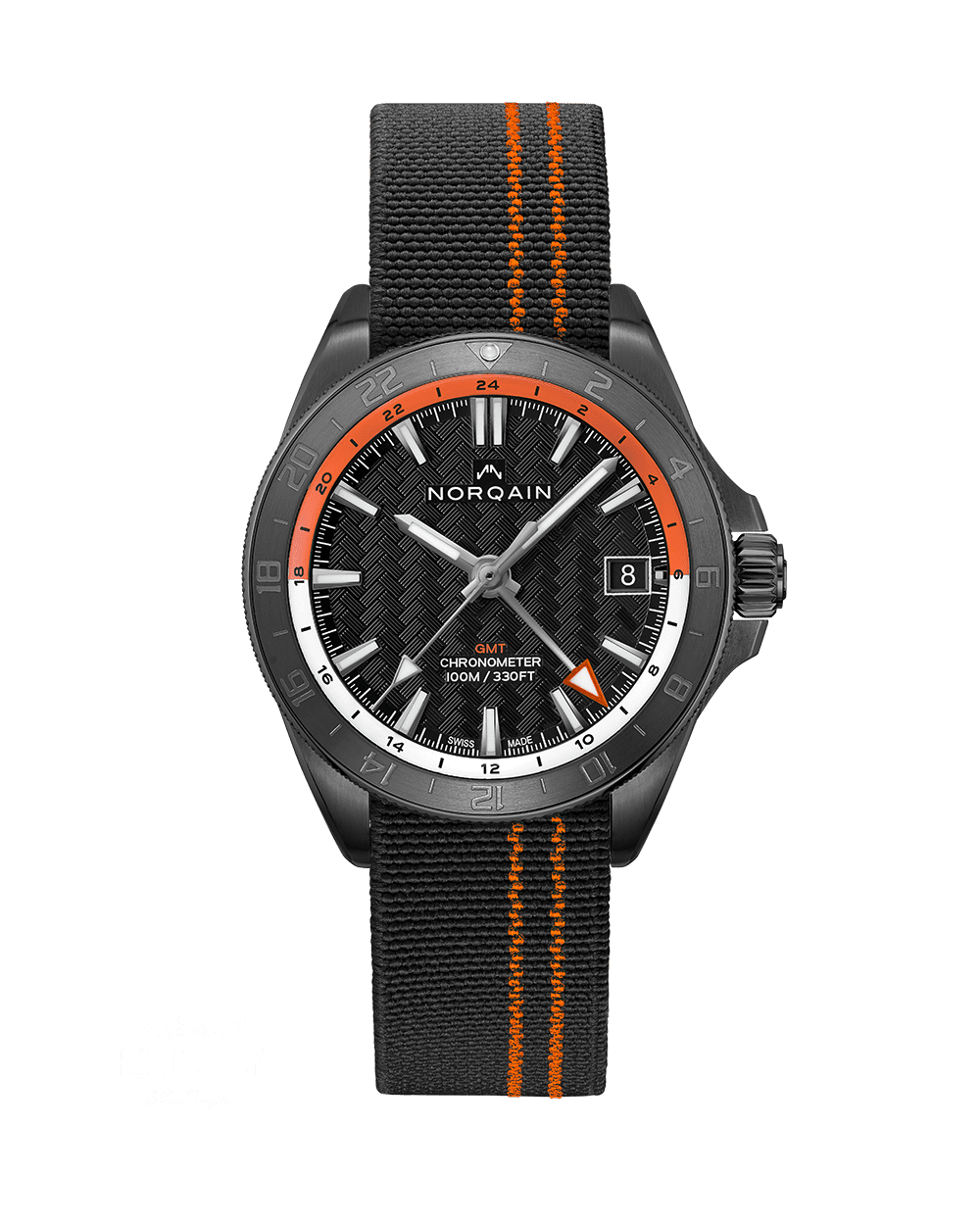 Men's watch / unisex  NORQAIN, Adventure Neverest GMT / 41mm, SKU: NNB1100BBCG/BO116/15BOF | watchphilosophy.co.uk