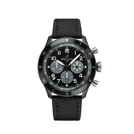 Men's watch / unisex  BREITLING, Super AVI B04 Chronograph GMT Mosquito Night Fighter / 46mm, SKU: SB04451A1B1X1 | watchphilosophy.co.uk