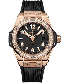 Big Bang One Click King Gold Diamonds / 33mm