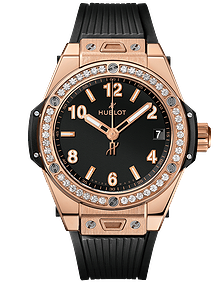 Big Bang One Click King Gold Diamonds / 39mm