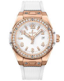 Big Bang One Click King Gold White Diamonds / 39mm