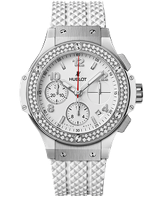 Big Bang Steel White Diamonds / 41mm