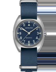 Khaki Aviation Pilot Pioneer Mechanical / 36mm x 33mm