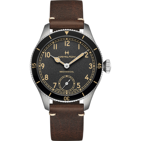 Men's watch / unisex  HAMILTON, Khaki Aviation Pilot Pioneer / 43mm, SKU: H76719530 | watchphilosophy.co.uk