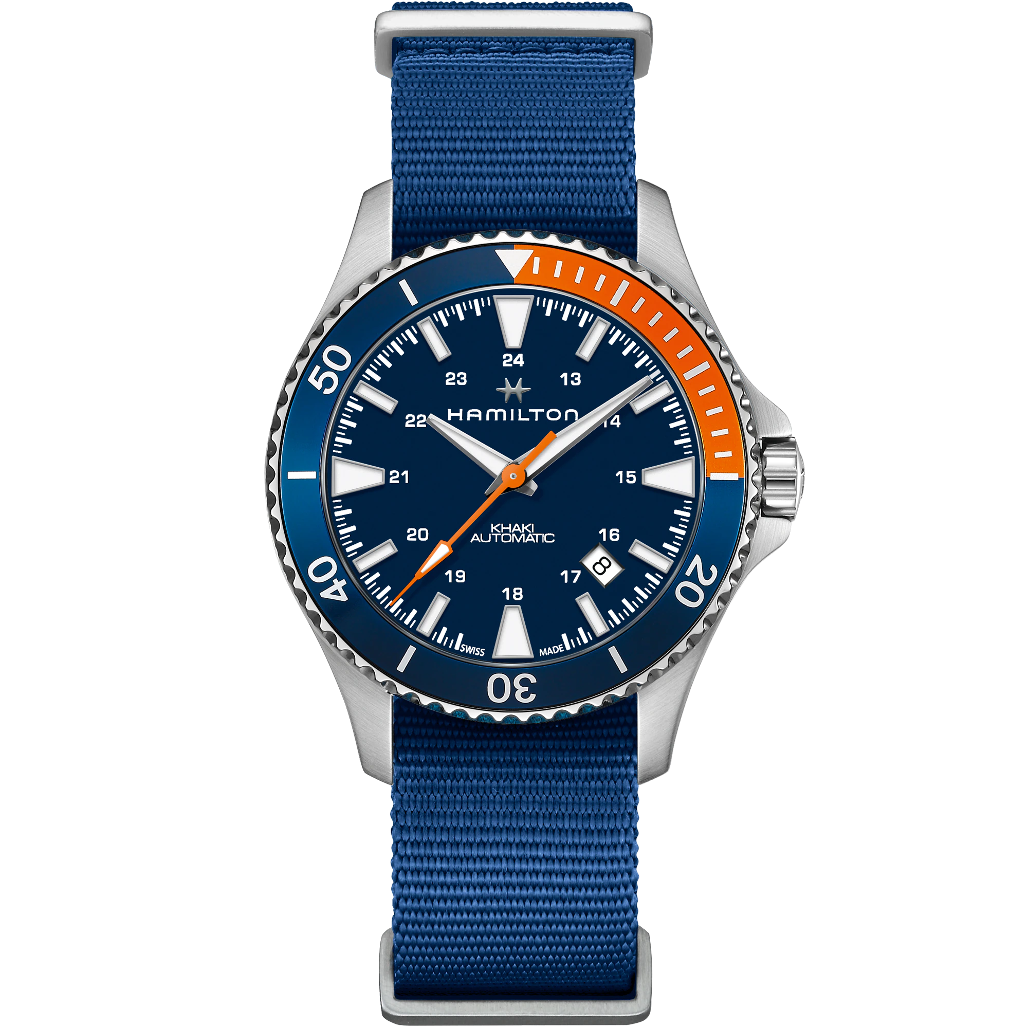 Men's watch / unisex  HAMILTON, Khaki Navy Scuba Auto / 40mm, SKU: H82365941 | watchphilosophy.co.uk