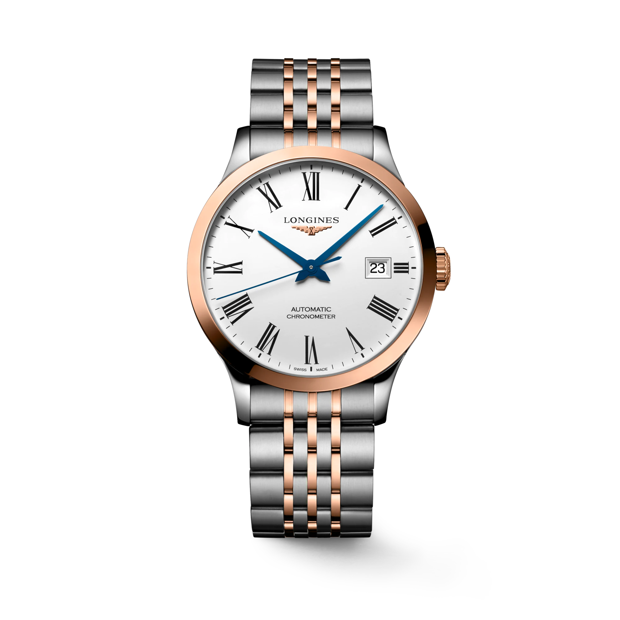 Ladies' watch  LONGINES, Watchmaking Tradition Record Collection / 38.50mm, SKU: L2.820.5.11.7 | watchphilosophy.co.uk