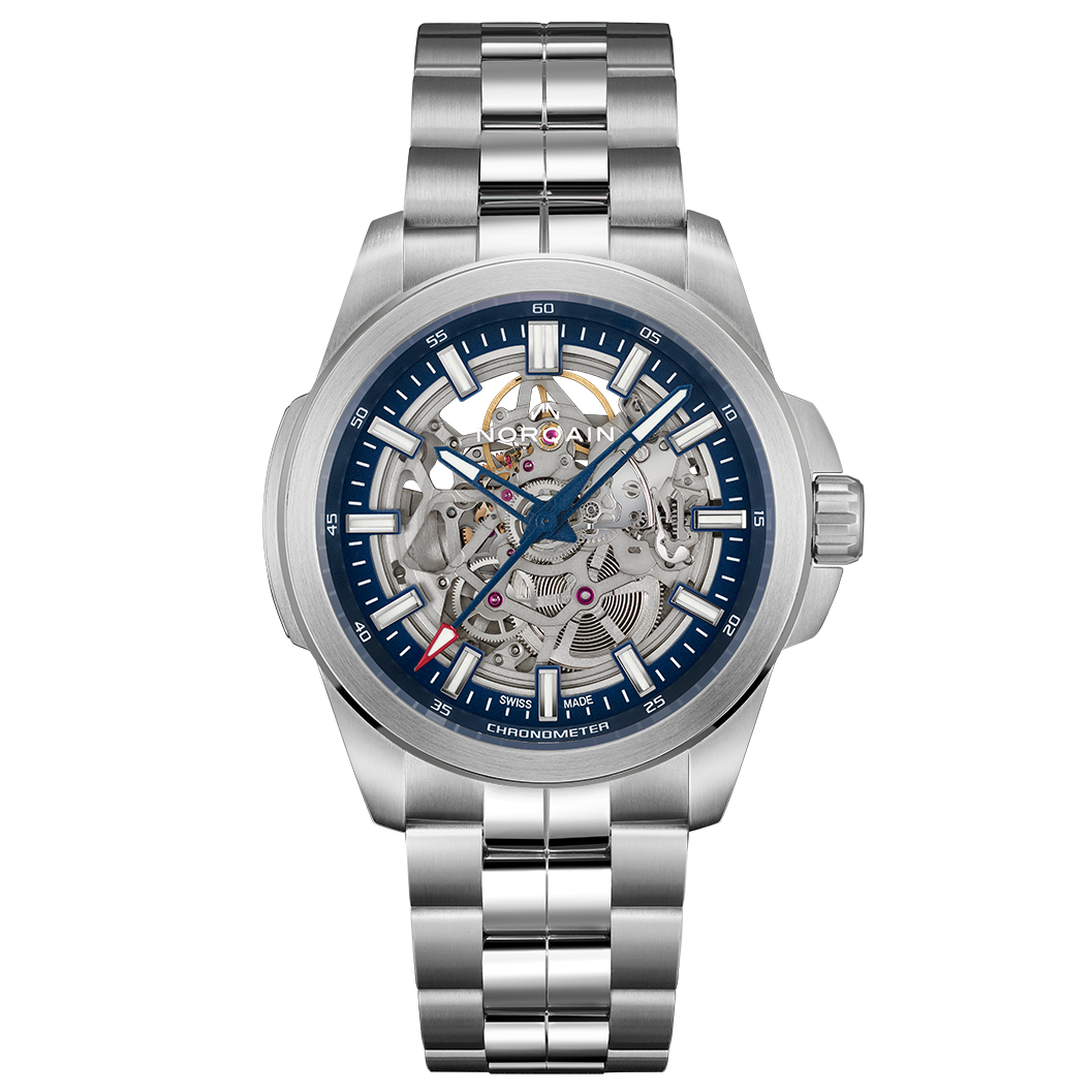 Men's watch / unisex  NORQAIN, Independence Skeleton / 42mm, SKU: N3000S03A/301A/102SI | watchphilosophy.co.uk