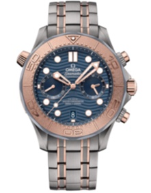 Diver 300m Co Axial Master Chronometer Chronograph / 44mm