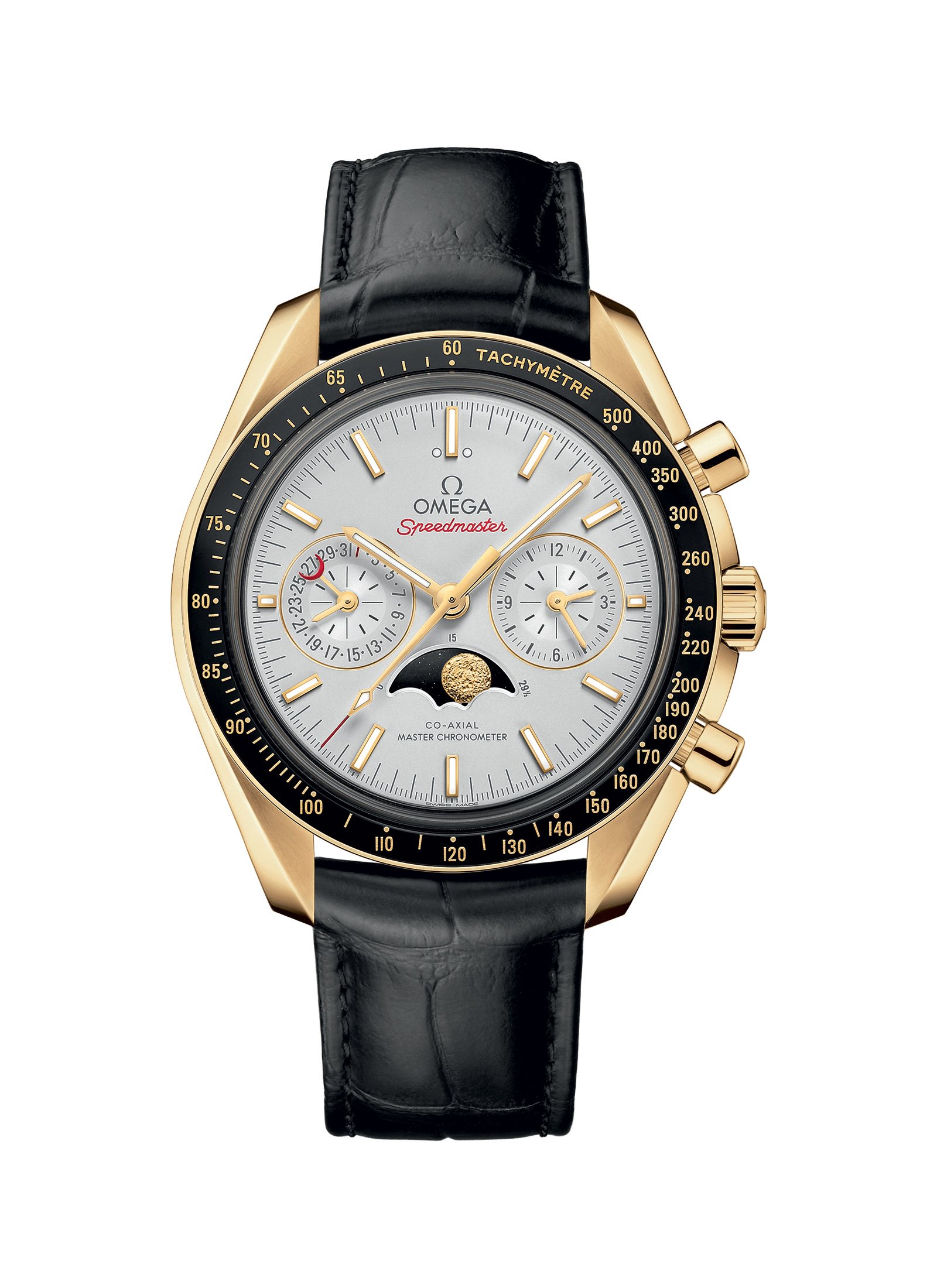 Men's watch / unisex  OMEGA, Speedmaster Moonphase Co Axial Master Chronometer Chronograph / 44.25mm, SKU: 304.63.44.52.02.001 | watchphilosophy.co.uk