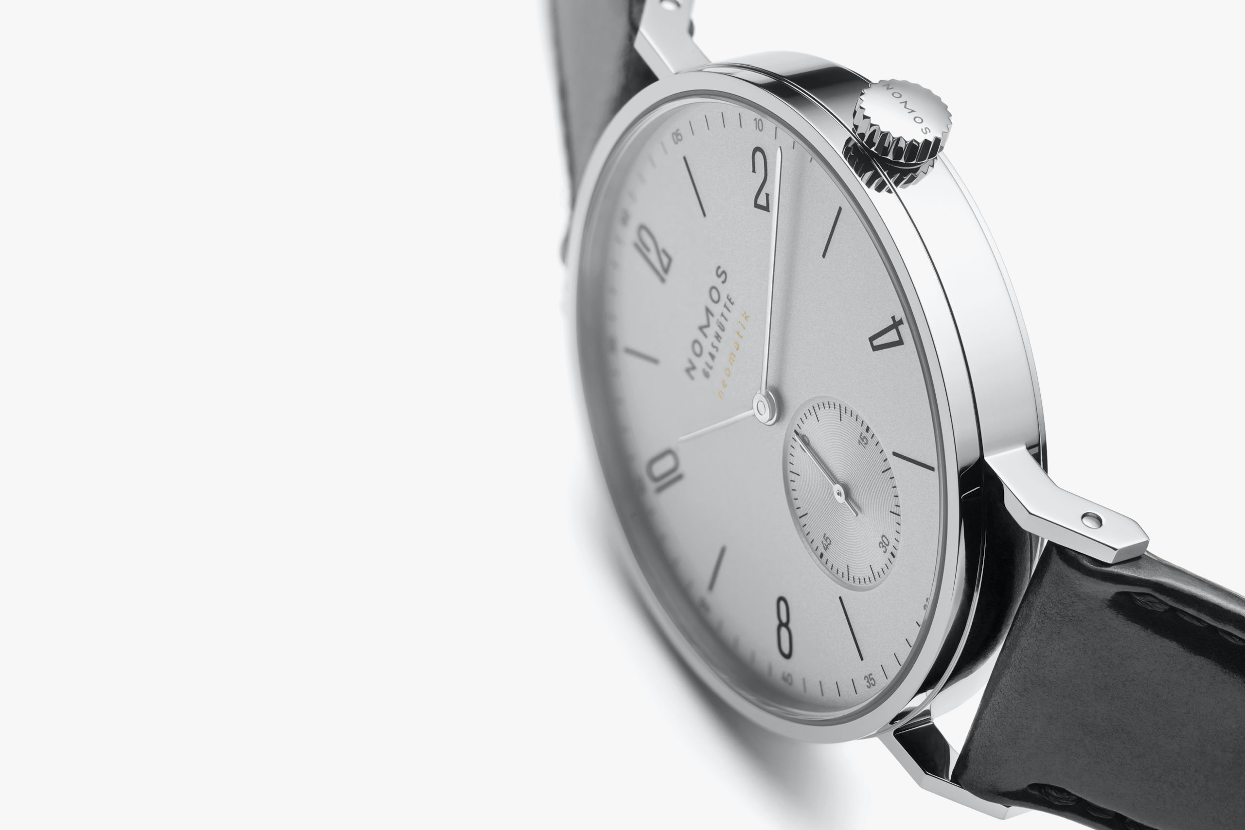 Men's watch / unisex NOMOS GLASHÜTTE, Tangente Neomatik 39 Platinum Gray / 38.50mm, SKU: 144 | watchphilosophy.co.uk