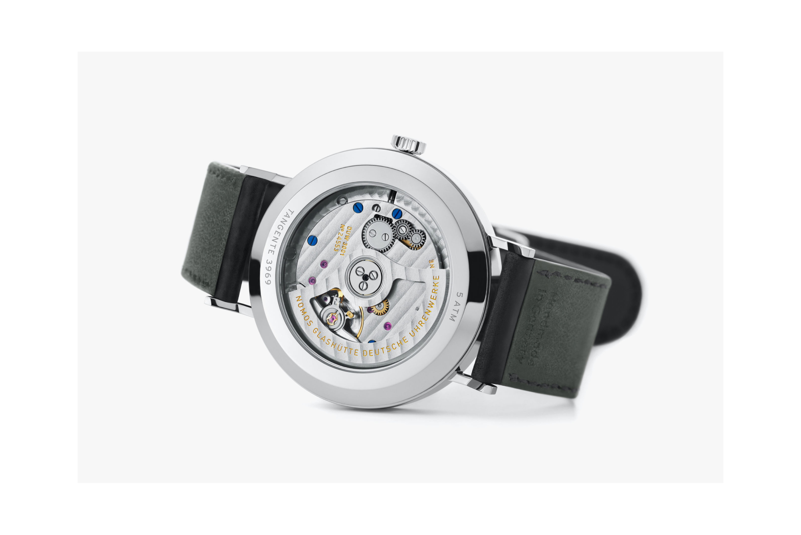 Men's watch / unisex NOMOS GLASHÜTTE, Tangente Neomatik 39 Platinum Gray / 38.50mm, SKU: 144 | watchphilosophy.co.uk