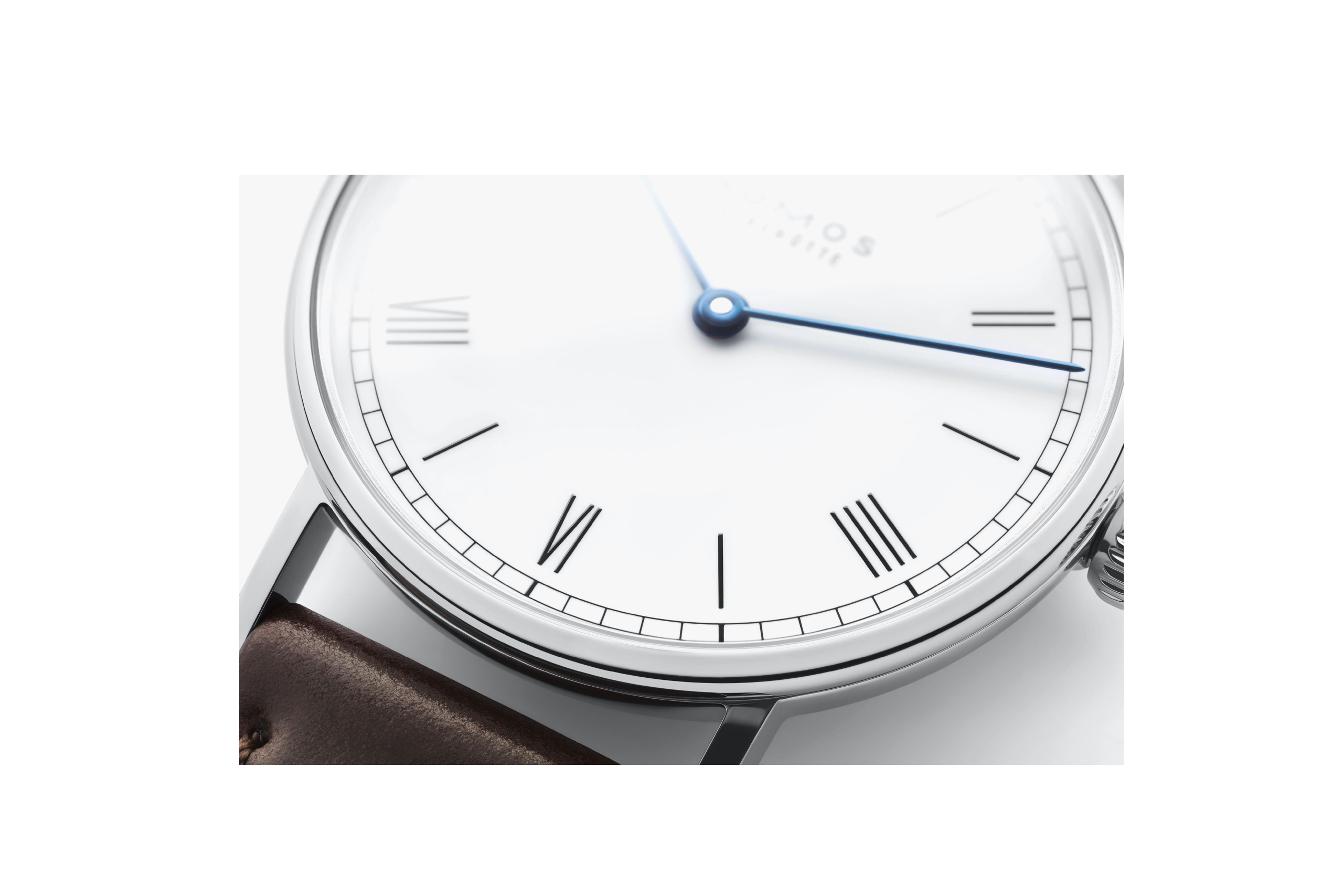 Ladies' watch NOMOS GLASHÜTTE, Ludwig 33 Duo Enamel White / 32.80mm, SKU: 249 | watchphilosophy.co.uk