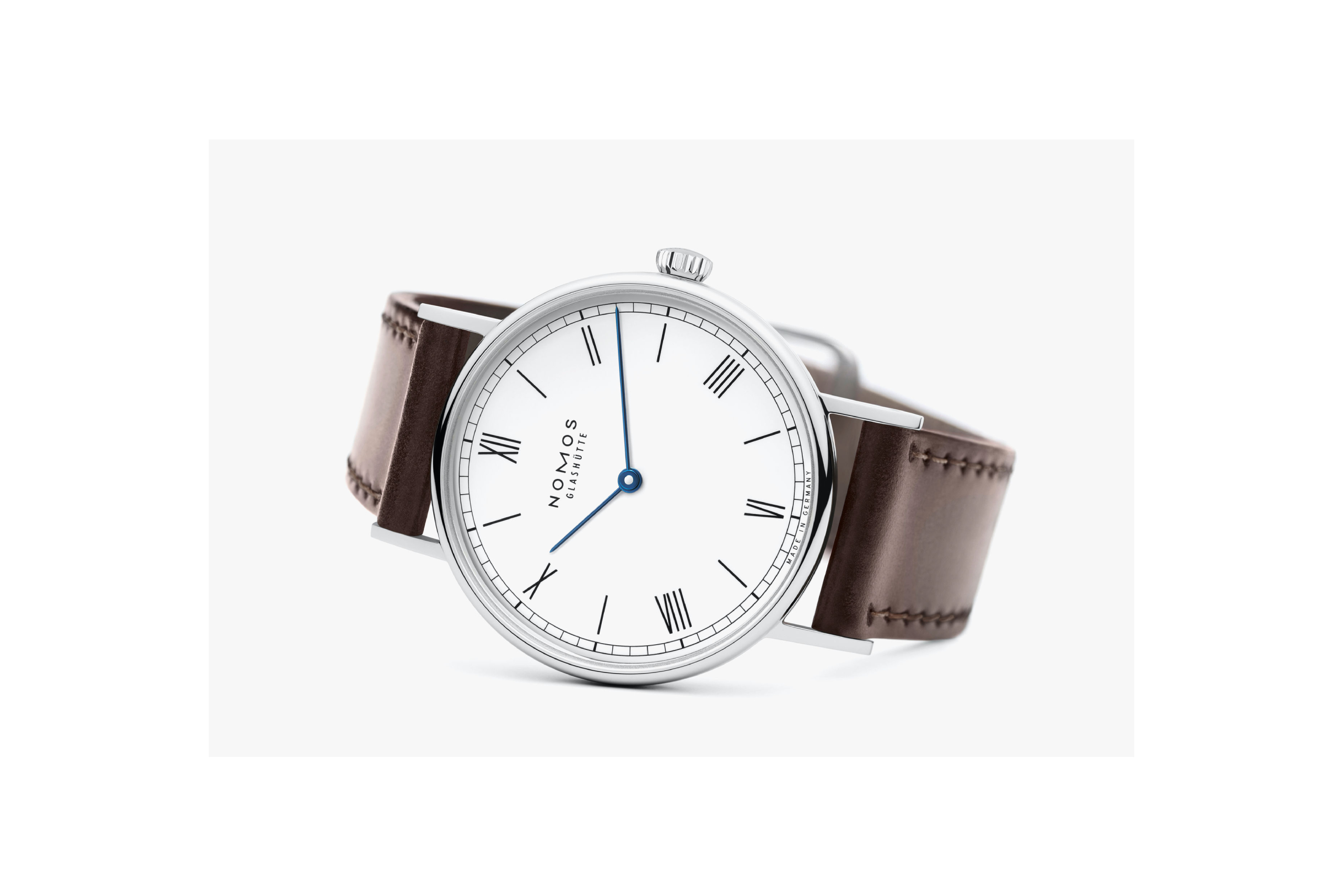 Ladies' watch NOMOS GLASHÜTTE, Ludwig 33 Duo Enamel White / 32.80mm, SKU: 242 | watchphilosophy.co.uk