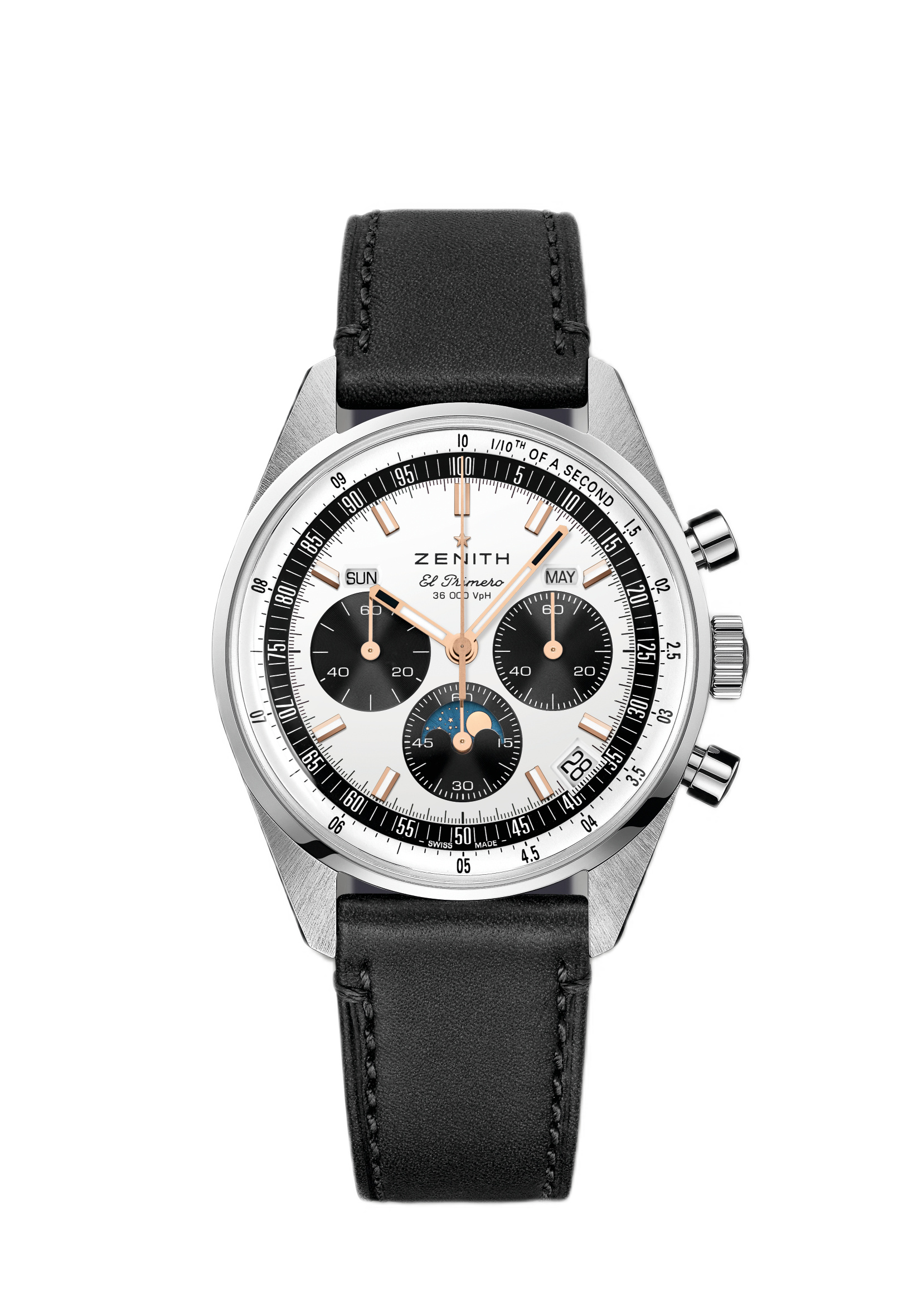 Men's watch / unisex ZENITH, Chronomaster Original Triple Calendar / 38mm, SKU: 03.3400.3610/38.C911 | watchphilosophy.co.uk