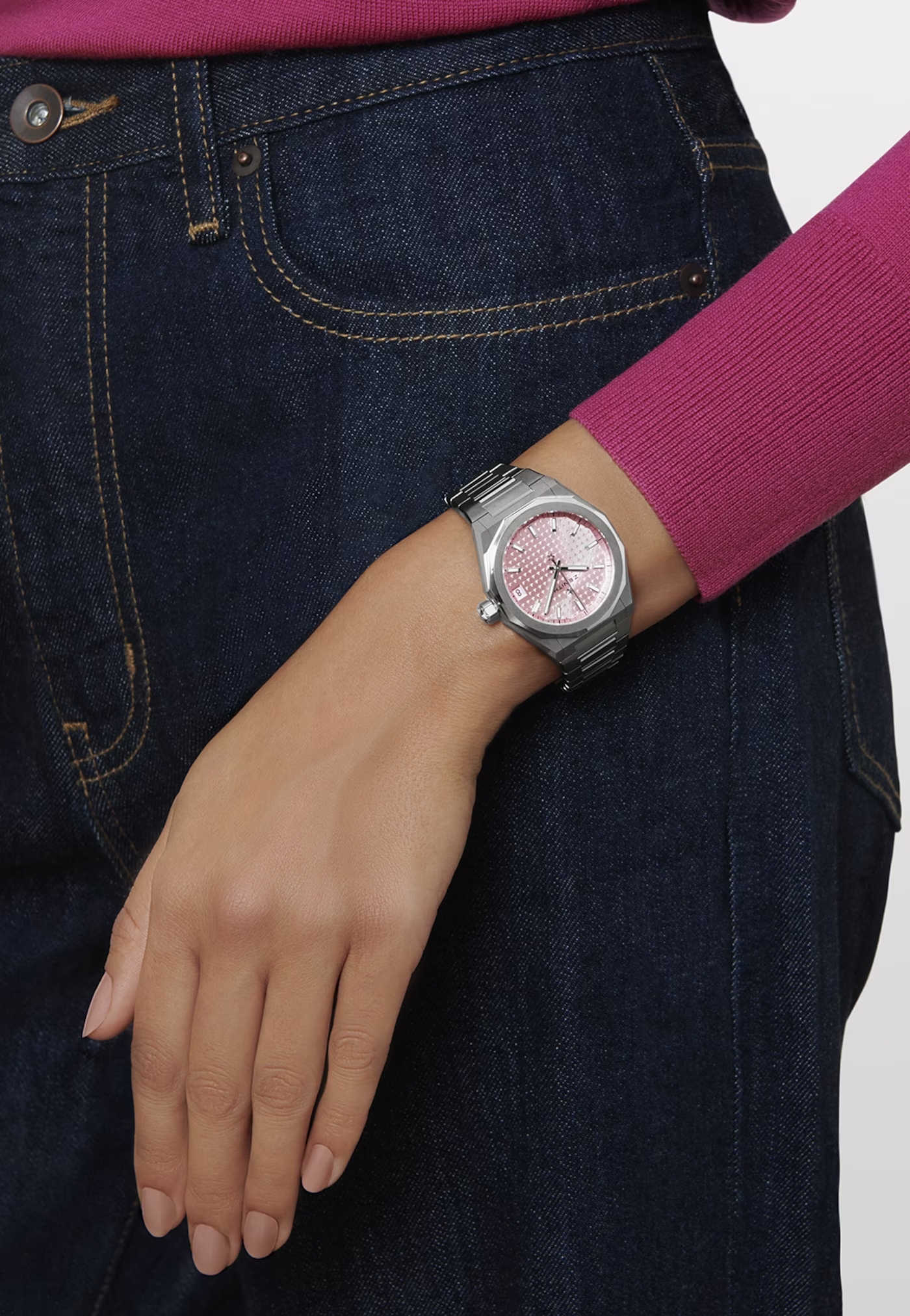 Ladies' watch ZENITH, Defy Skyline / 36mm, SKU: 03.9400.670/18.I001 | watchphilosophy.co.uk