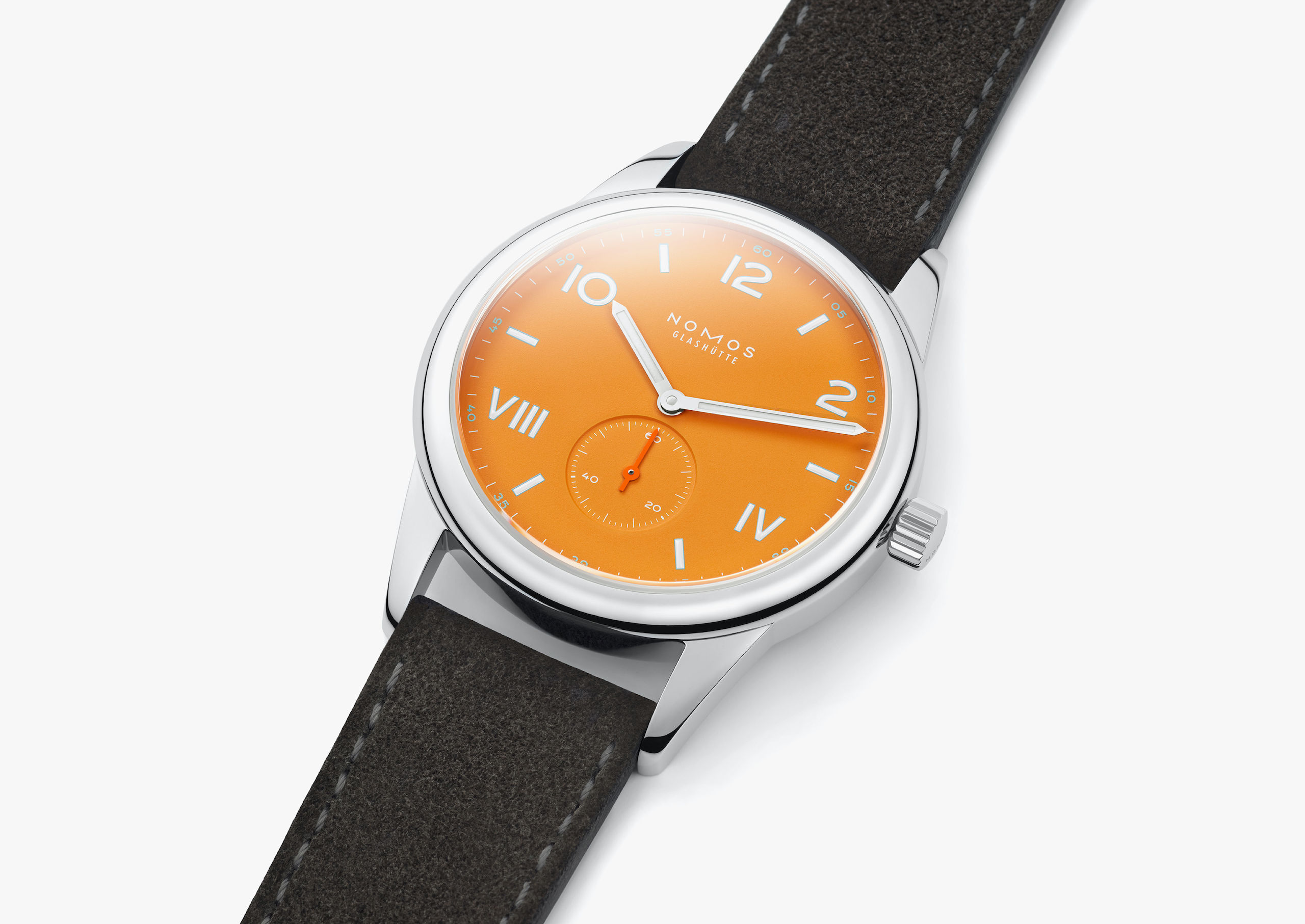Men's watch / unisex NOMOS GLASHÜTTE, Club Campus 38 Future Orange / 38.50mm, SKU: 729 | watchphilosophy.co.uk