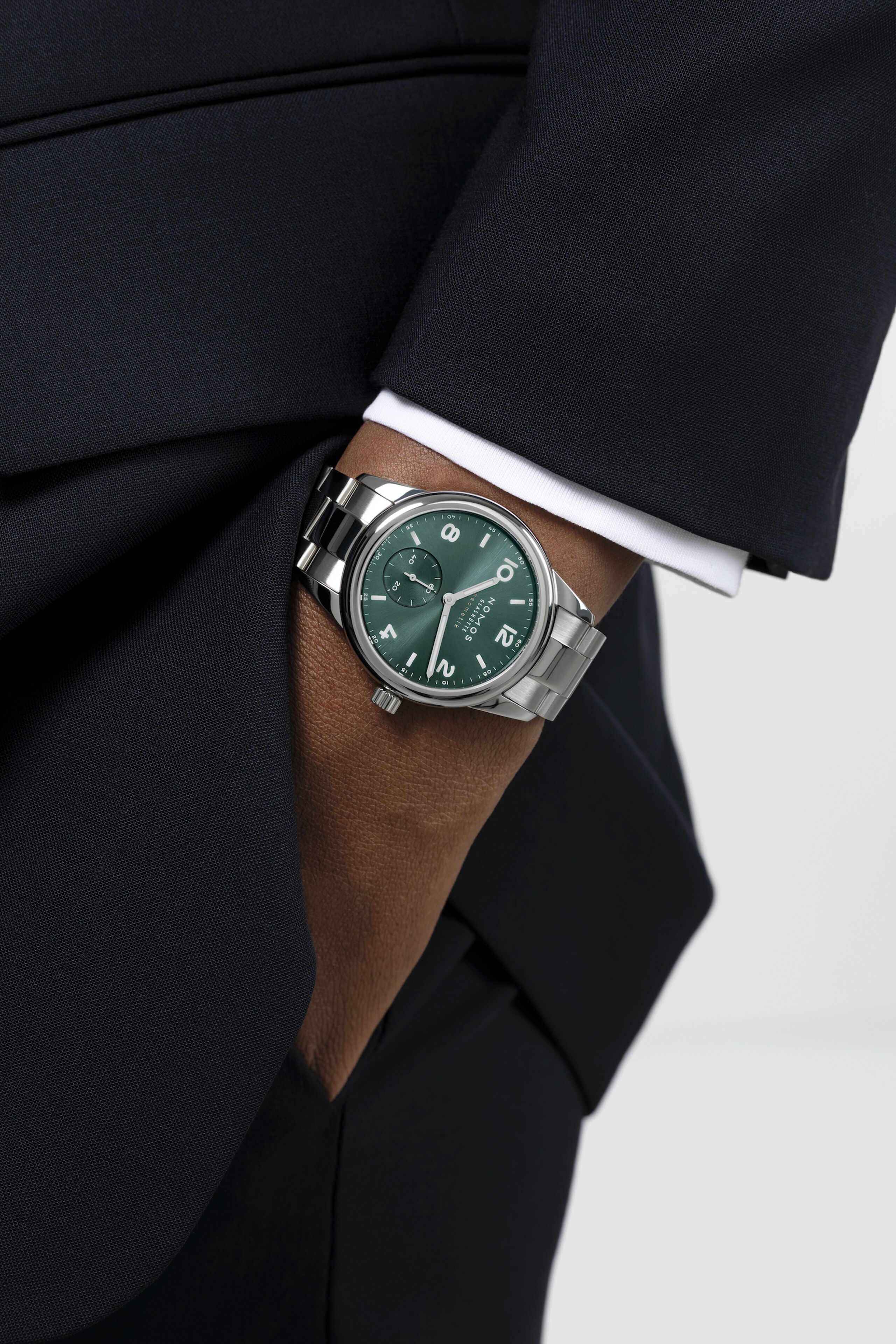 Men's watch / unisex NOMOS GLASHÜTTE, Club Sport Neomatik Petrol / 37mm, SKU: 745 | watchphilosophy.co.uk
