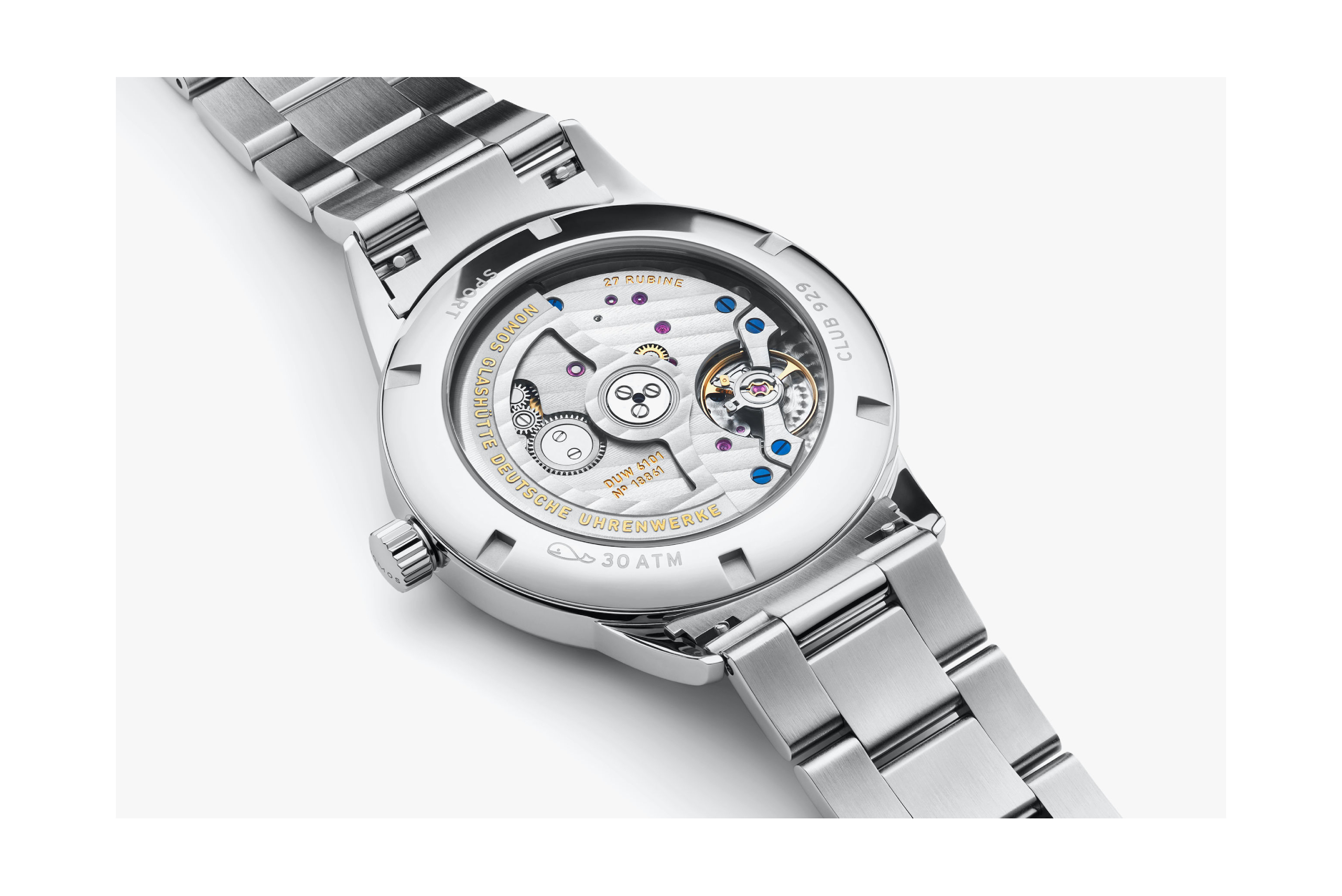 Men's watch / unisex NOMOS GLASHÜTTE, Club Sport Neomatik 42 Date Black / 42mm, SKU: 781 | watchphilosophy.co.uk