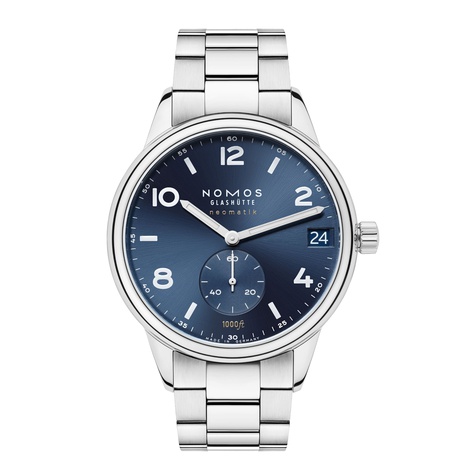 Men's watch / unisex NOMOS GLASHÜTTE, Club Sport Neomatik 42 Date Blue / 42mm, SKU: 782 | watchphilosophy.co.uk