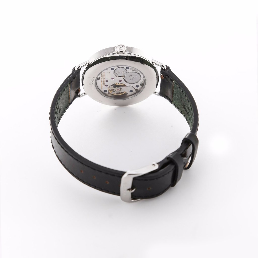 Men's watch / unisex NOMOS GLASHÜTTE, Metro Date Power Reserve / 37mm, SKU: 1101 | watchphilosophy.co.uk