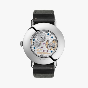 Men's watch / unisex  NOMOS GLASHÜTTE, Metro Date Power Reserve / 37mm, SKU: 1101 | watchphilosophy.co.uk