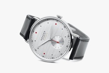 Men's watch / unisex NOMOS GLASHÜTTE, Metro Neomatik 39 Silvercut / 38.50mm, SKU: 1114 | watchphilosophy.co.uk