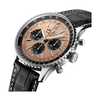 Men's watch / unisex BREITLING, Navitimer B01 Chronograph / 43mm, SKU: AB0138241K1P1 | watchphilosophy.co.uk