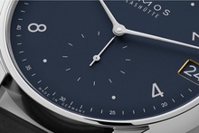 Men's watch / unisex  NOMOS GLASHÜTTE, Minimatik 39 Date Blue / 39.50mm, SKU: 1252 | watchphilosophy.co.uk